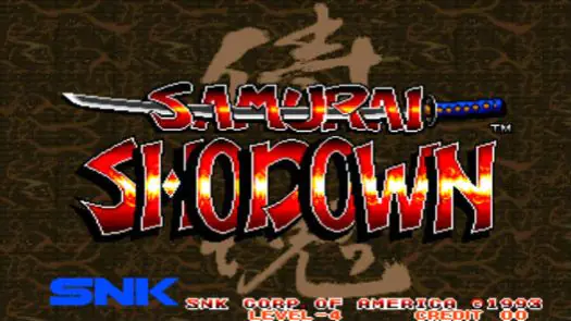 Samurai Shodown game