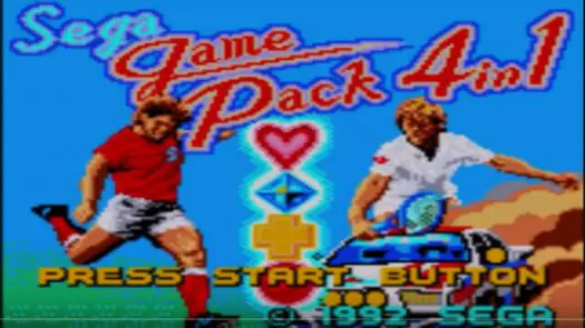Sega Game Pack 4 In 1 Game