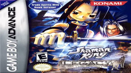  Shonen Jump's - Shaman King - Legacy Of The Spirits - Sprinting Wolf game