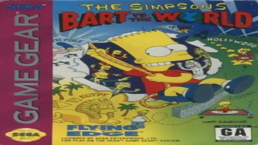 Simpsons, The - Bart Vs. The World game