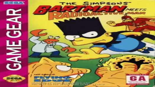 Simpsons, The - Bartman Meets Radioactive Man game
