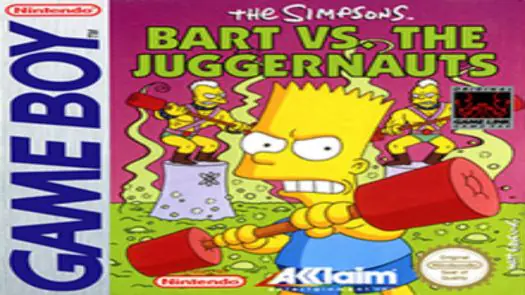 Simpsons, The - Bart Vs The Juggernauts Game