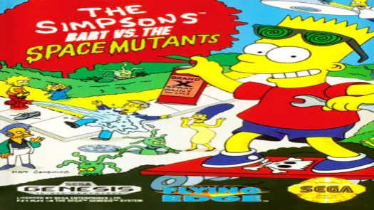 Simpsons, The - Bart Vs The Space Mutants (JUE) (REV 00) Game