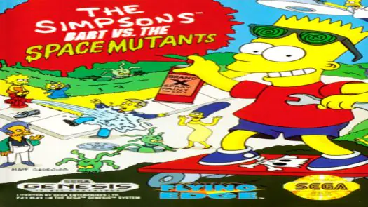 Simpsons, The - Bart Vs The Space Mutants (JUE) (REV 00) game