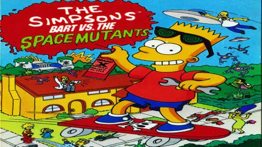 Simpsons, The - Bart Vs. The Space Mutants_Disk1 Game