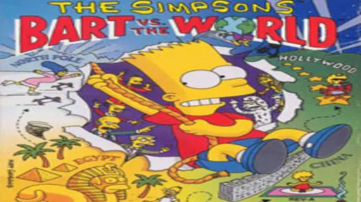 Simpsons, The - Bart Vs. The World Game