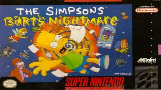 Simpsons, The - Bart's Nightmare (EU) Game