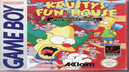Simpsons, The - Krusty's Funhouse game
