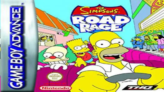 Simpsons - Road Rage Game