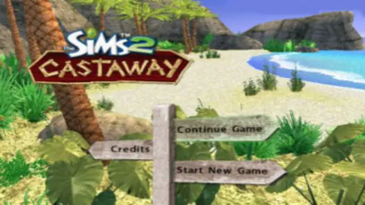 Sims 2 - Castaway, The (E) game