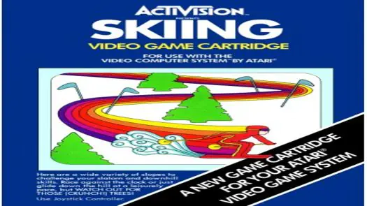 Skiing (1980) (Activision) game