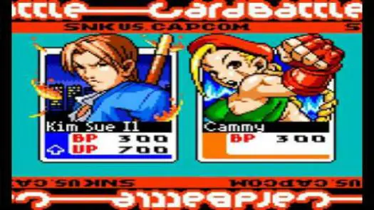 SNK Vs Capcom - Card Fighters Clash 2 - Expand Edition game