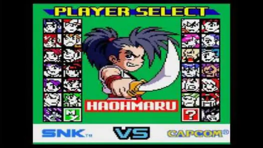 SNK Vs Capcom - Match of The Millennium game