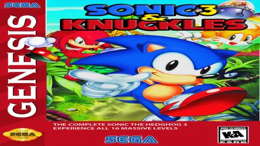 Sonic And Knuckles & Sonic 3 (JUE) game