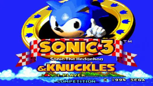 Sonic And Knuckles & Sonic 3 game