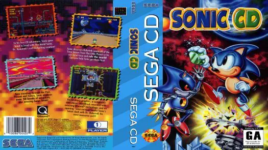 Sonic CD (Europe) Game