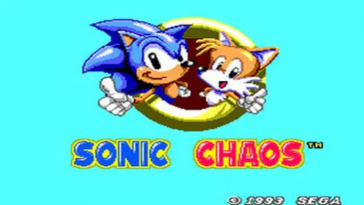 Sonic Chaos game