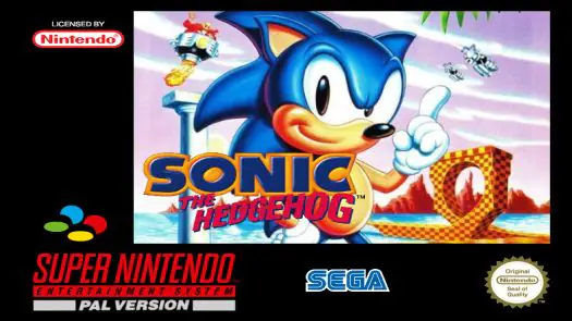 Sonic The Hedgehog SNES Hack Game