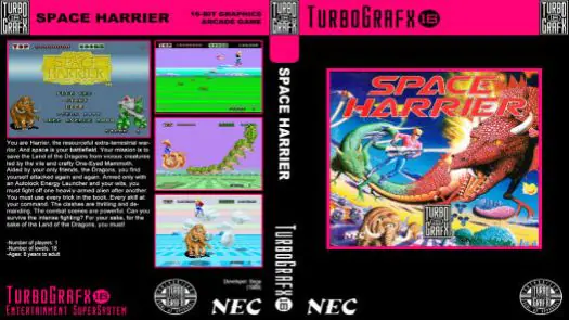 Space Harrier game