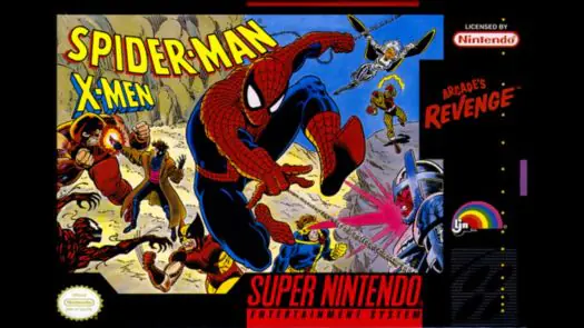 Spider-Man And The X-Men In Arcade's Revenge game