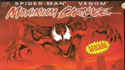 Spider-Man and Venom - Maximum Carnage Game