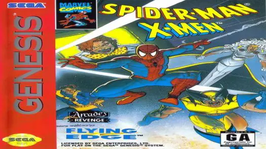 Spider-Man And X-Men - Arcade's Revenge game