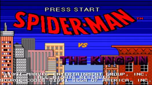 Spider-Man Vs. The Kingpin game