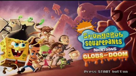 SpongeBob SquarePants Featuring Nicktoons - Globs Of Doom (E) Game