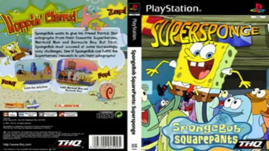 Spongebob Squarepants Supersponge [SLUS-01352] Game