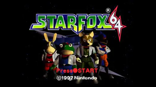 Star Fox 64 game