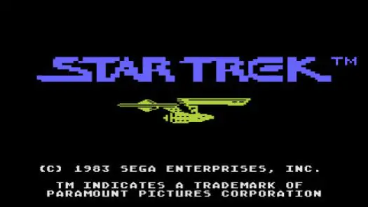 Star Trek - Strategic Operations Simulator (1983) (Sega) game