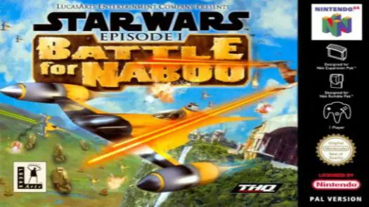 Star Wars Episode I - Battle for Naboo (E) Game