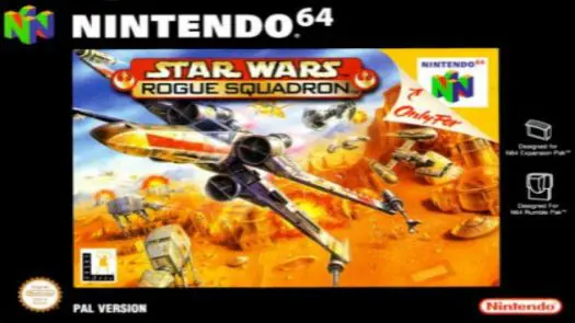 Star Wars - Rogue Squadron (E) game