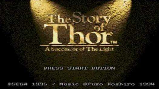 Story Of Thor, The - A Successor Of The Light (8) (Eng) game