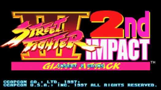Street Fighter III 2nd Impact - Giant Attack (USA 970930) game