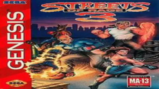 Streets Of Rage 3 game