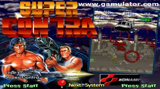 Super Contra (Japan) game