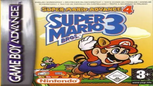 Super Mario Advance 4 - Super Mario Bros. 3 - V1.1 game