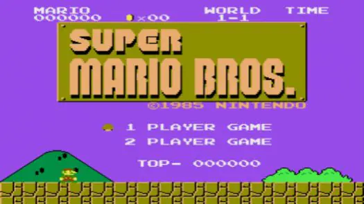 SUPER MARIO BROS. game
