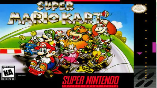 Super Mario Kart game