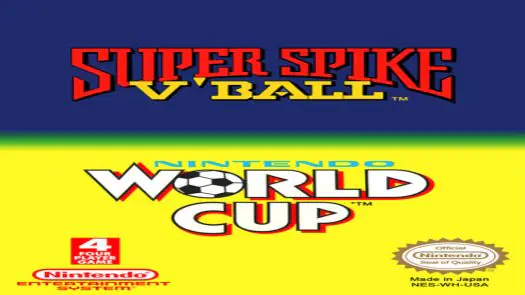 Super Spike V'Ball - Nintendo World Cup game