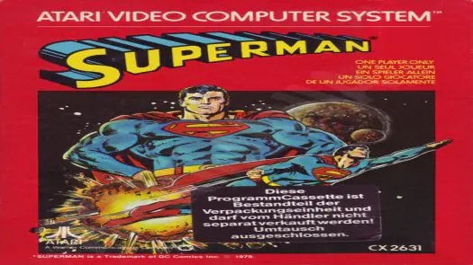 Superman (1978) (Atari) game