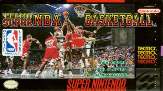 Tecmo Super NBA Basketball (EU) game