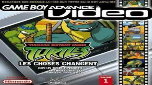 Teenage Mutant Ninja Turtles Volume 1 - Gameboy Advance Video (F) game