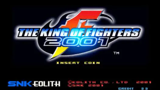 The King of Fighters 2001 (NGM-262?) game