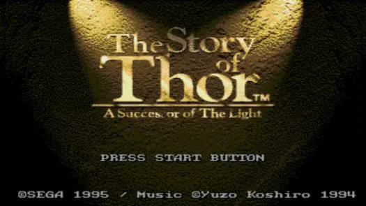 The Story of Thor  A Successor of the Light game