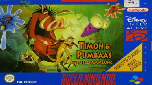 Timon & Pumbaa's Jungle Games game