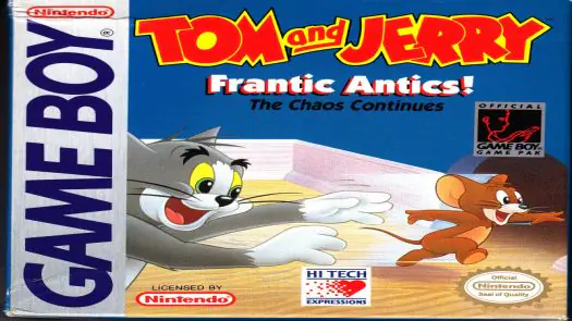  Tom And Jerry - Frantic Antics game