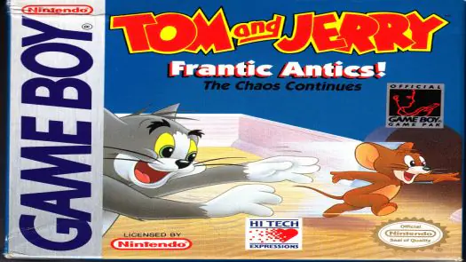  Tom And Jerry - Frantic Antics Game