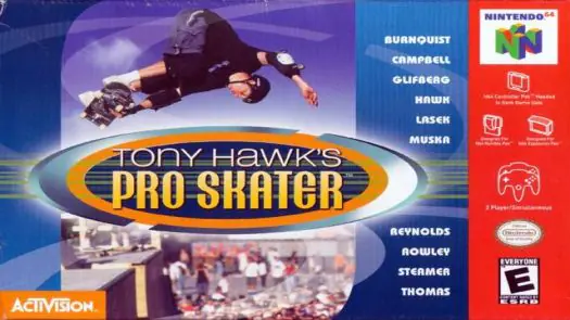 Tony Hawk's Pro Skater game